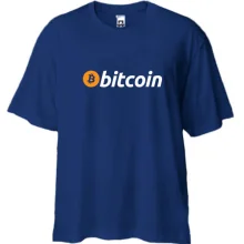 Футболка Oversize Bitcoin