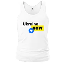 Комбинированный детский лонгслив Ukraine NOW с сердцем
