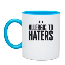 Чашка Allergic to haters