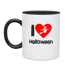 Чашка I love Halloween