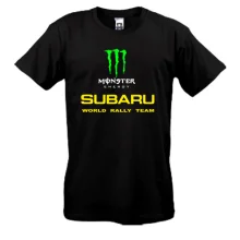 Футболка Subaru monster energy