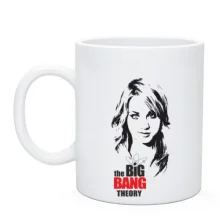 Чашка с Пенни и логотипом The Big Bang Theory