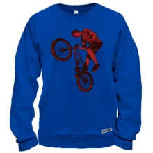Свитшот с BMX велосипедистом