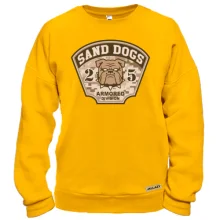 Свитшот Sand dogs armored division
