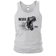 Чоловіча майка Never forget Dinosaur