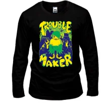 Лонгслив Trouble Maker с монстром