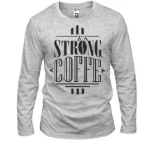Лонгслив Strong Coffee