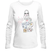 Лонгслив fashion girl