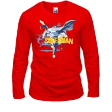 Лонгслив superman defending planet
