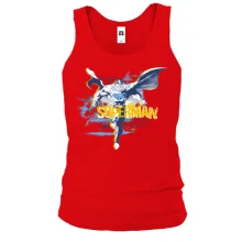 Чоловіча майка superman defending planet