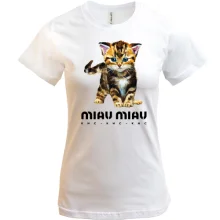 Футболка Miav Miav Кис-Кис-Кис