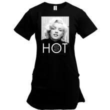Подовжена футболка Some thing like it HOT
