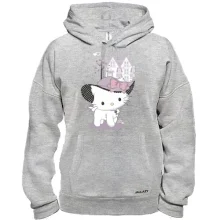 Толстовка hello kitty в шляпе