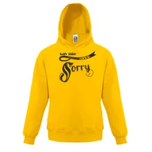 Детская толстовка say me give sorry