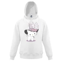 Детская толстовка hello kitty в шляпе