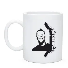 Чашка Metallica Джеймс Хетфілд