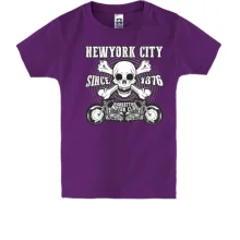 Детская футболка new york city motor club