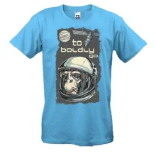 Футболка to boldly go