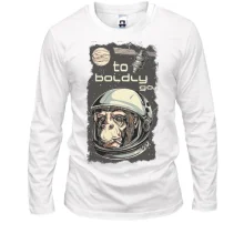 Лонгслив to boldly go