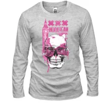Лонгслив hooligan skull
