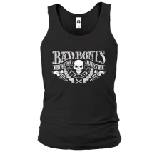 Мужская майка bad bones skull