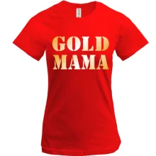 Футболка Gold мама 2