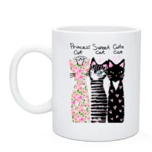 Чашка Princess, Sweet and Cute cats