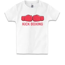 Детская футболка kickboxing перчатки