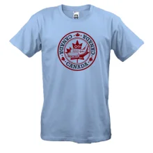 Футболка canada hockey go go go