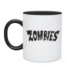 Чашка з написом Zombies