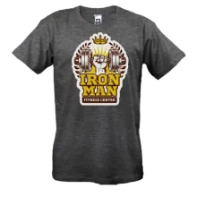 Футболка fitness center iron man