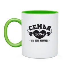 Чашка Семья с 2004