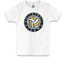 Детская футболка volleyball team