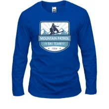 Лонгслив mountain patrol ski team