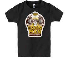 Дитяча футболка fitness center iron man