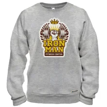 Свитшот fitness center iron man