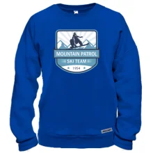 Свитшот mountain patrol ski team