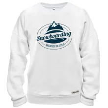 Свитшот snowboarding
