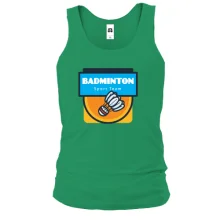 Чоловіча майка Badminton sport team