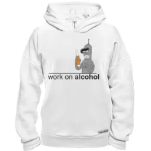 Худи BASE Work on alcohol