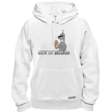 Худи Work on alcohol