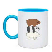 Чашка We bare bears (3 медведя)