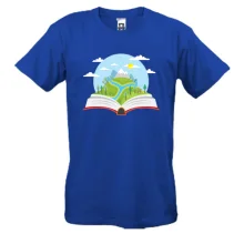 Футболка с книгой путешественника