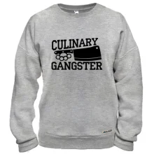 Свитшот для шеф-повара "culinary gangster"