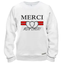 Свитшот Merci mon cheri