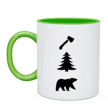 Чашка ICONSPEAK the lumberjack story