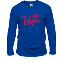 Мужской лонгслив c надписью Las Vegas
