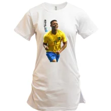 Подовжена футболка з Gabriel Jesus