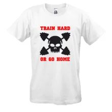 Футболка Train hard