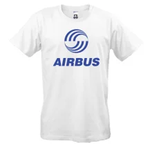 Мужская футболка с логотипом Airbus